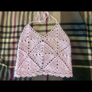 🖤 Crochet Crop Top.